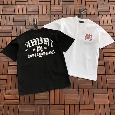 ￥~99 AMIRI T-SHIRT 55042613 (im 185CM 80KG iwear size M in the photo)
