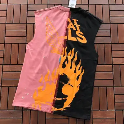 ￥~86 GALLERY DEPT VEST 77042672 (im 176CM 58KG iwear size M in the photo)
