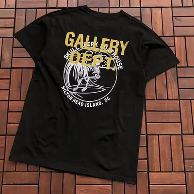 ￥~86 GALLERY DEPT T-SHIRT 77042627 (im 176CM 58KG iwear size M in the photo)