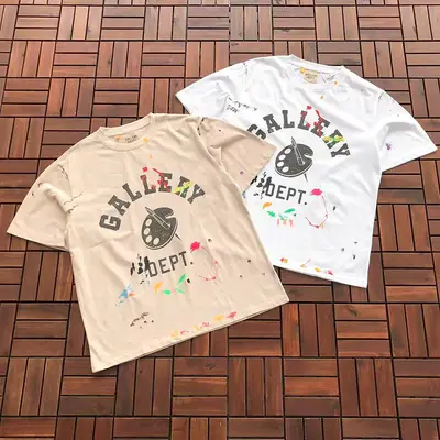 ￥~86 GALLERY DEPT T-SHIRT 77042624 (im 176CM 58KG iwear size M in the photo)