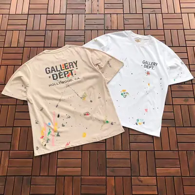 ￥~86 GALLERY DEPT T-SHIRT 77042621 (im 176CM 58KG iwear size M in the photo)