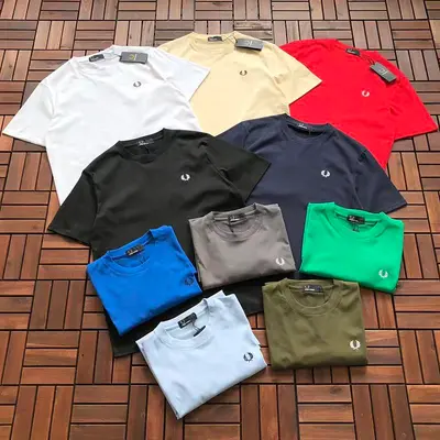 ¥~ 85 FRED PERRY T-SHIRT 22090222 (im 180CM 68KG iwear size L in the photo)