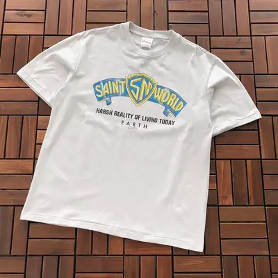 ¥~85 SAINT MICHAEL T-SHIRT 77042717 (im 185CM 70KG iwear size M in the photo)