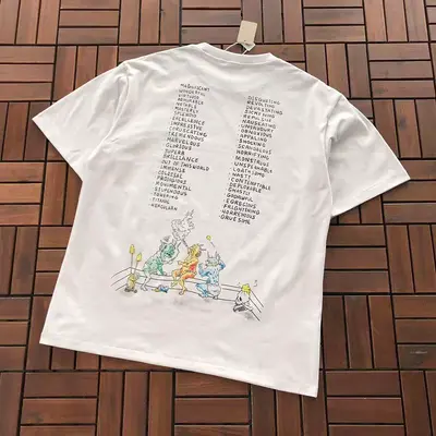 ¥~89 SAINT MICHAEL T-SHIRT 77042713 (im 185CM 70KG iwear size M in the photo)