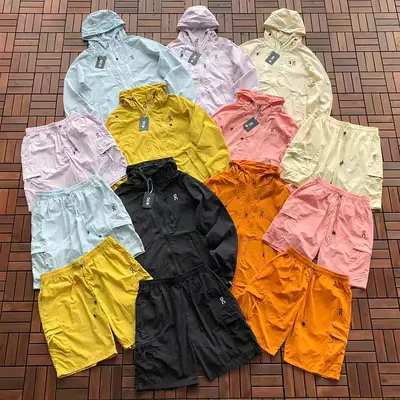 ￥~179 ON RU🔥🔥I🔥G JACKET SHORTS 55042720 (im 185CM 80KG iwear size 2XL in the photo)