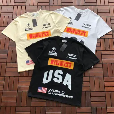 ￥~95 R🔥U🔥E T-SHIRT 55042829 (im 185CM 70KG iwear size S in the photo)