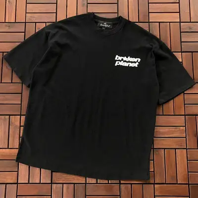 ￥~85 BROKEN PLANET T-SHIRT 77042829 (im 185CM 80KG iwear size L in the photo)