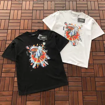 ¥~85 TRAPSTAR -T-SHIRT 77042815 (im 185CM 80KG iwear size M in the photo)