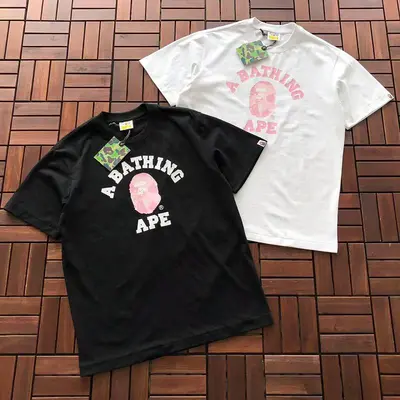 ¥~109 BAPE T-SHIRT 55042910 (im 185CM 70KG iwear size M in the photo)