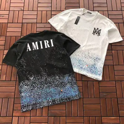 ￥~85 AMIRI T-SHIRT 77042903 (im 185CM 70KG iwear size M in the photo)
