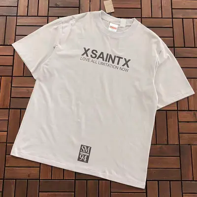 ￥~85 SAINT MICHAEL T-SHIRT 77042905 (im 185CM 70KG iwear size M in the photo)