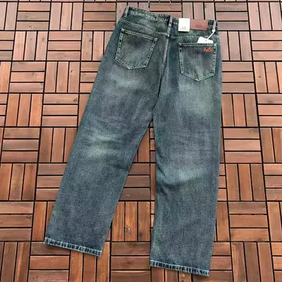￥~226 H🔥R🔥E🔥 JEANS 66043046 (im 185CM 80KG iwear size 34 in the photo)