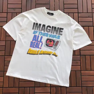 ￥~85 BROKEN PLANET T-SHIRT 77043021 (im 185CM 80KG iwear size L in the photo)