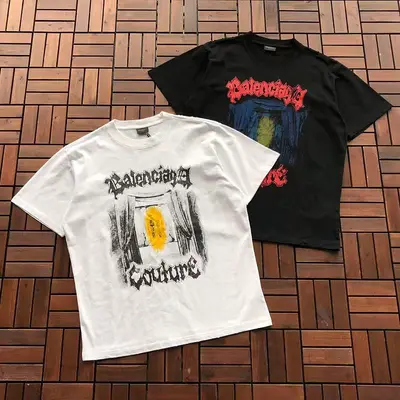 ￥185 B🔥L🔥🔥🔥IA🔥A T-SHIRT 88050313 (im 185CM 80KG iwear size S in the photo)