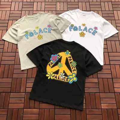 ¥125 P🔥LA🔥E T-SHIRT 88050305 (im 185CM 80KG iwear size M in the photo)