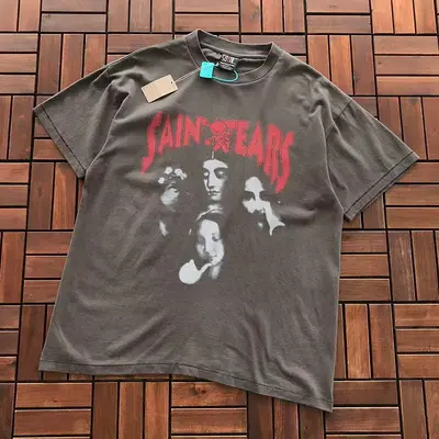 ￥~119 SAINT MICHAEL T-SHIRT 77050321 (im 185CM 70KG iwear size M in the photo)