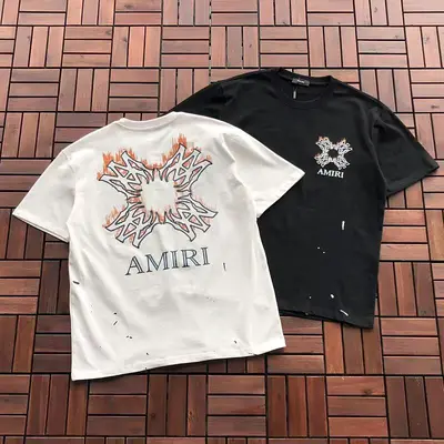 ￥~99 AMIRI T-SHIRT 77050403 (im 185CM 80KG iwear size L in the photo)