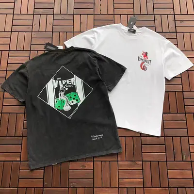 ￥~109 REPRESENT T-SHIRT 77050412 (im 185CM 80KG iwear size L in the photo)