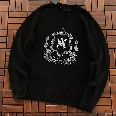 ￥~165 AMIRI SWEATER 77050520 (im 185CM 70KG iwear size M in the photo)