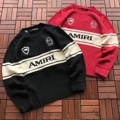 ¥~165 AMIRI SWEATER 77050519 (im 185CM 70KG iwear size M in the photo)