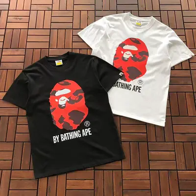 ￥~89 BAPE T-SHIRT 55050610 (im 185CM 70KG iwear size M in the photo)