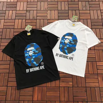 ￥~89 BAPE T-SHIRT 55050623 (im 185CM 70KG iwear size M in the photo)