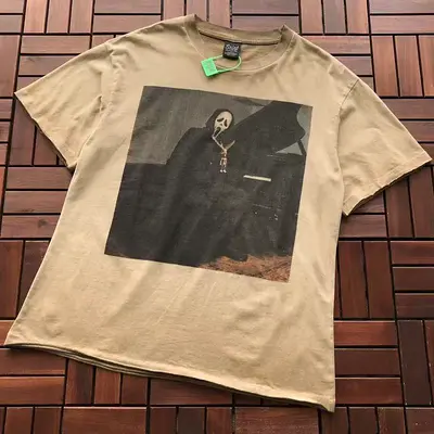 ￥~115 SAINT MICHAEL T-SHIRT 55050846 (im 185CM 70KG iwear size M in the photo)