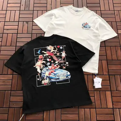 ￥~119 O🔥🔥-W🔥🔥TE T-SHIRT 77050824 (im 185CM 80KG iwear size XS in the photo)