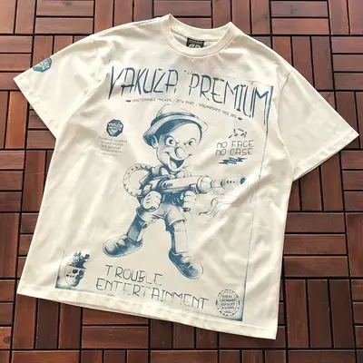 ¥~115 VINTAGE T-SHIRT 55050848 (im 185CM 70KG iwear size S in the photo)
