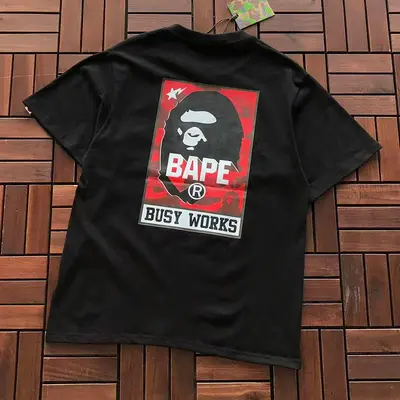 ¥~95 BAPE T-SHIRT 55050840 (im 185CM 70KG iwear size S in the photo)