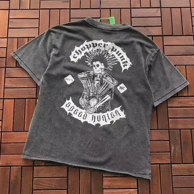 ¥~115 SAINT MICHAEL T-SHIRT 55050839 (im 185CM 70KG iwear size S in the photo)