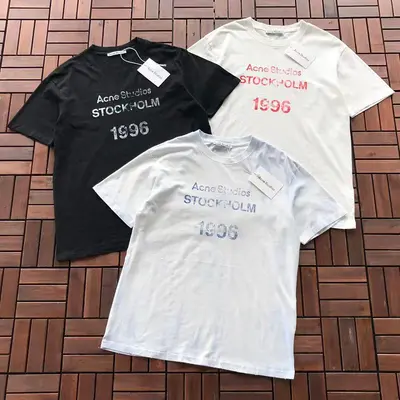 ￥~125 ACNE STUDIOS T-SHIRT 66051040 (im 180CM 68KG iwear size M in the photo)