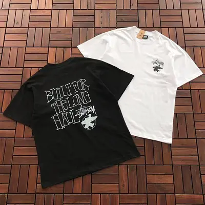 ￥~79 ST🔥S🔥Y T-SHIRT 77051018 (im 180CM 68KG iwear size M in the photo)