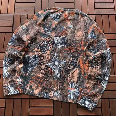 ￥ 199 N🔥C🔥A & CH🔥OM🔥 HE🔥RTS & N🔥K🔥LONG-SLEEVE 88051102