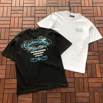 ¥~99 AMIRI T-SHIRT 55051149 (im 185CM 80KG iwear size M in the photo)