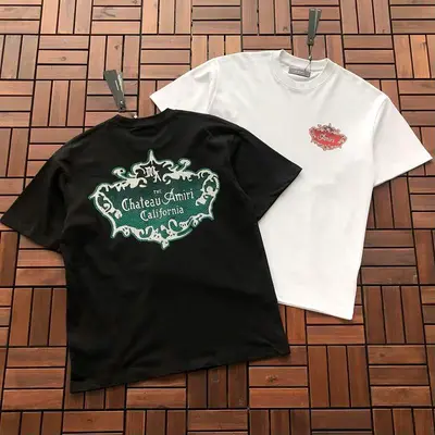 ¥~99 AMIRI T-SHIRT 55051156 (im 185CM 80KG iwear size M in the photo)