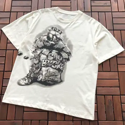 ￥~86 TRAVIS SCOTT T-SHIRT 77051264 (im 185CM 80KG iwear size M in the photo)