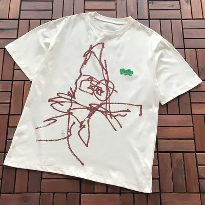 ￥~95 TRAVIS SCOTT T-SHIRT 77051267 (im 185CM 80KG iwear size M in the photo)