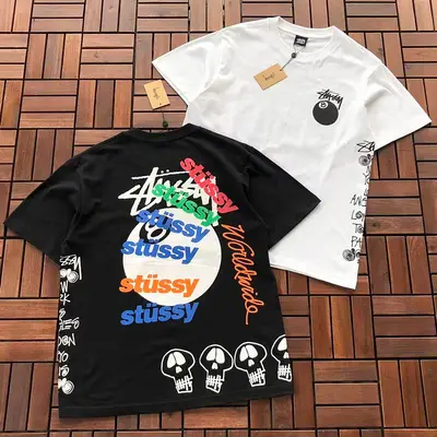 ￥119 ST🔥S🔥Y T-SHIRT 88051226 (im 185CM 80KG iwear size M in the photo)