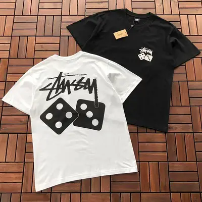 ￥119 ST🔥S🔥Y T-SHIRT 88051223 (im 185CM 80KG iwear size L in the photo)