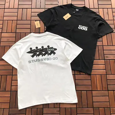 ￥119 ST🔥S🔥Y & CDG T-SHIRT 88051220 (im 185CM 80KG iwear size L in the photo)