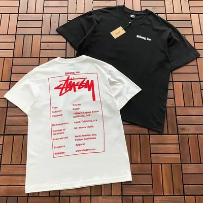 ￥119 ST🔥S🔥Y T-SHIRT 88051218 (im 185CM 80KG iwear size L in the photo)