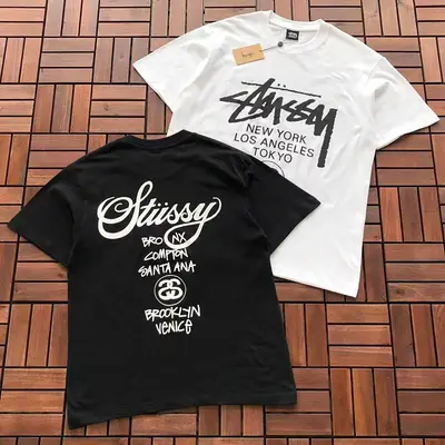￥119 ST🔥S🔥Y T-SHIRT 88051264 (im 185CM 80KG iwear size S in the photo)