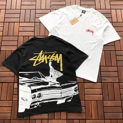 ￥119 ST🔥S🔥Y T-SHIRT 88051211 (im 185CM 80KG iwear size M in the photo)