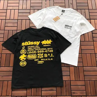 ￥119 ST🔥S🔥Y T-SHIRT 88051209 (im 185CM 80KG iwear size M in the photo)