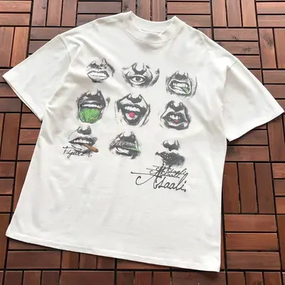 ￥~85 TH🔥T'S A AW🔥UL L🔥T OF C.. & ASAALI T-SHIRT 77051265