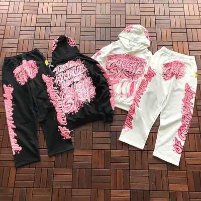 TOP￥~268 PANTS￥~219 TH🔥T'S A AW🔥UL L🔥T OF C.. HOODE TROUSERS 55051267