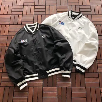 ￥195 B🔥L🔥🔥🔥IA🔥A & NBA JACKET 88051253 (im 185CM 80KG iwear size 48 in the photo)