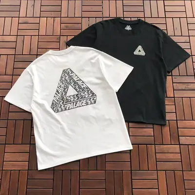 ￥~86 P🔥LA🔥E T-SHIRT 77051375 (im 185CM 80KG iwear size M in the photo)
