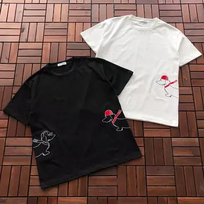 ￥~139 TH🔥M B🔥🔥W🔥E T-SHIRT 77051322 (im 185CM 70KG iwear size L in the photo)